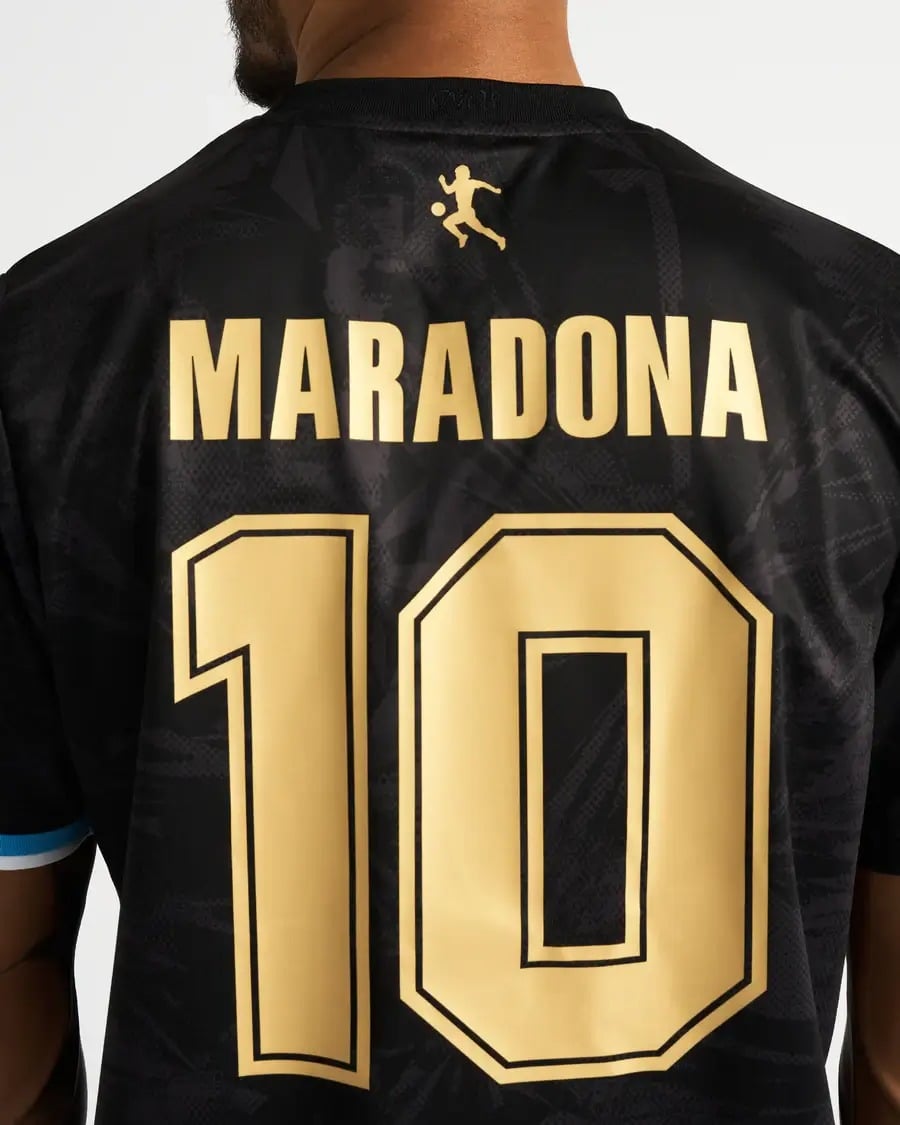 Argentina 2026/27 Maradona Special Edition Black Jersey