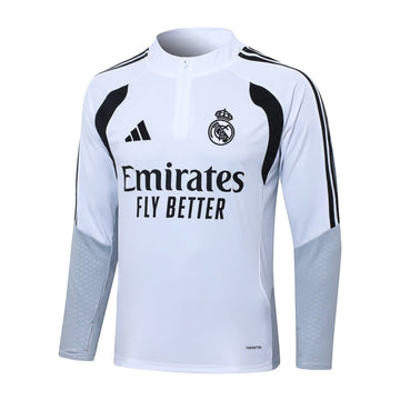 Real Madrid 2026/27 Half-Zip Tracksuit
