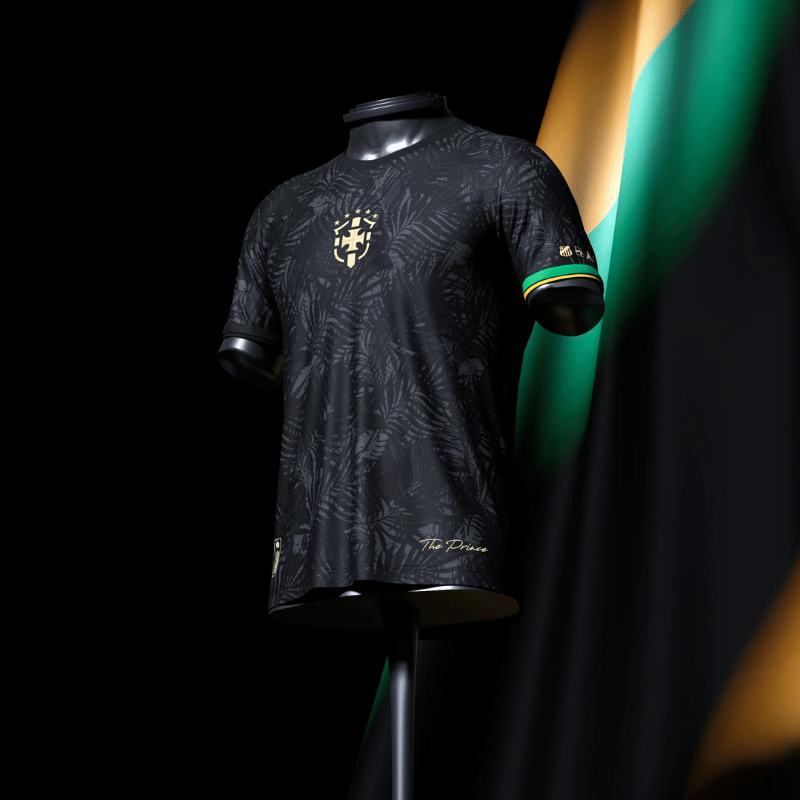 Camisa Brasil - Ediテァテ」o Neymar Jr - O Prテュncipe 2023/24