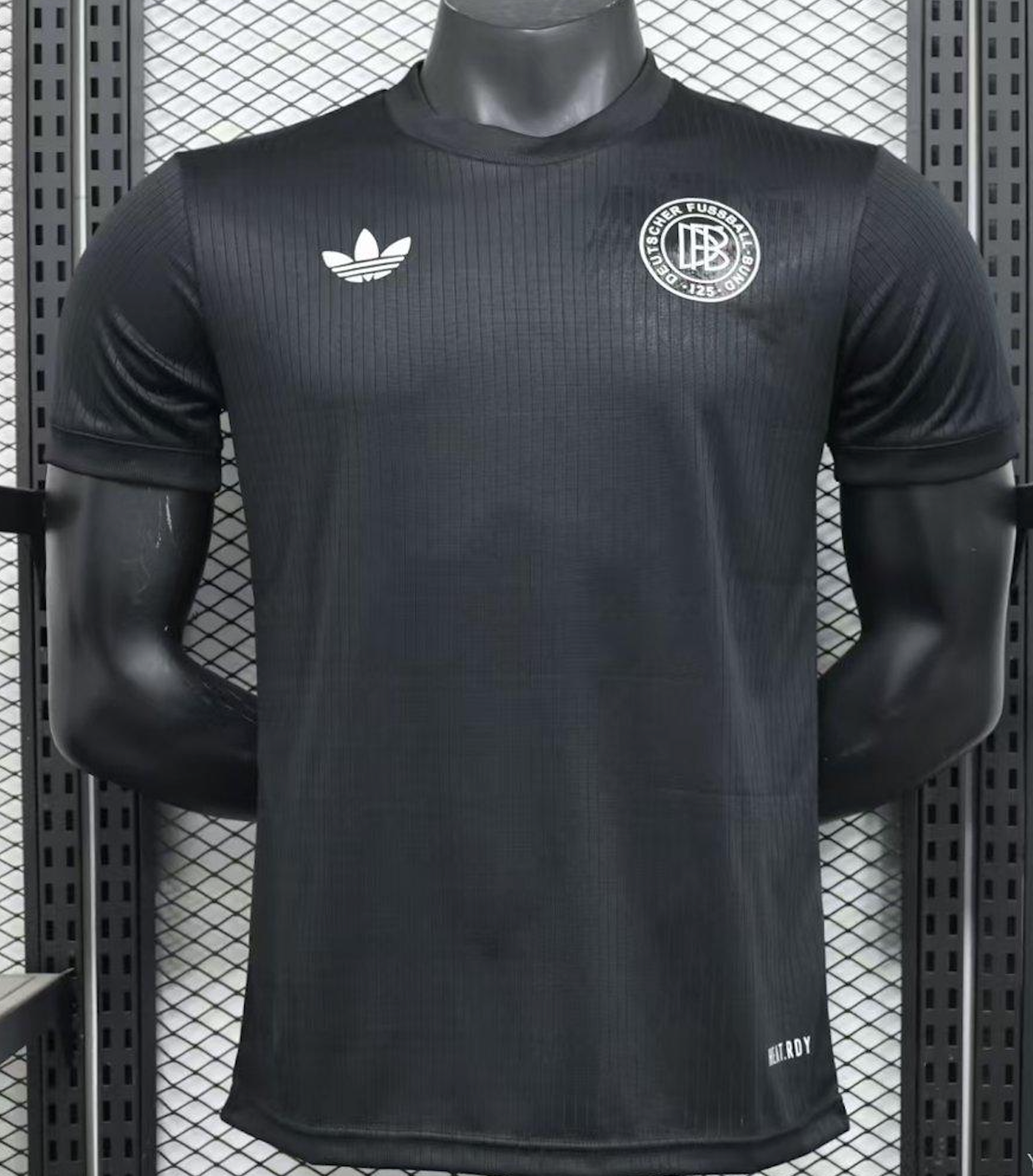 Germany 125th Anniversary Player Jersey Black