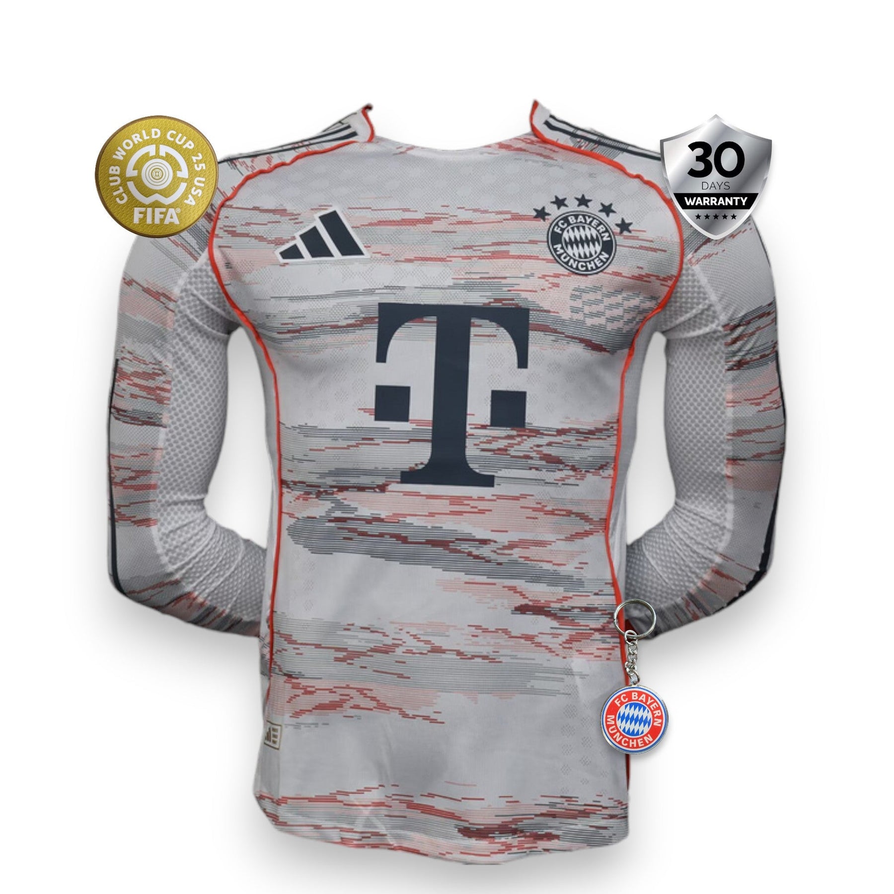 Bayern Munich Player Jersey Away 2025/26- Long Sleeve