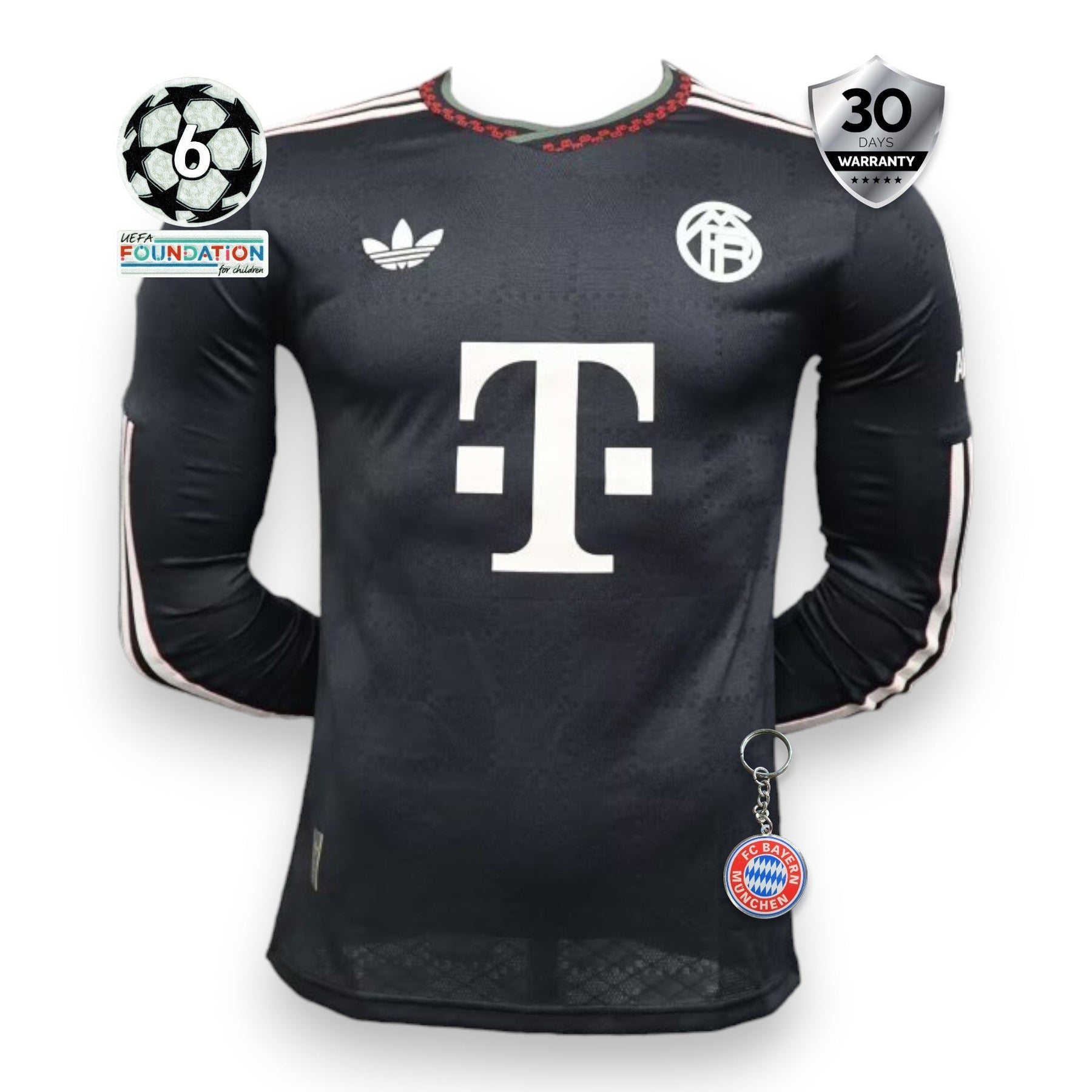 Bayern Munich Champions League Jersey 2025/26 - Long Sleeve