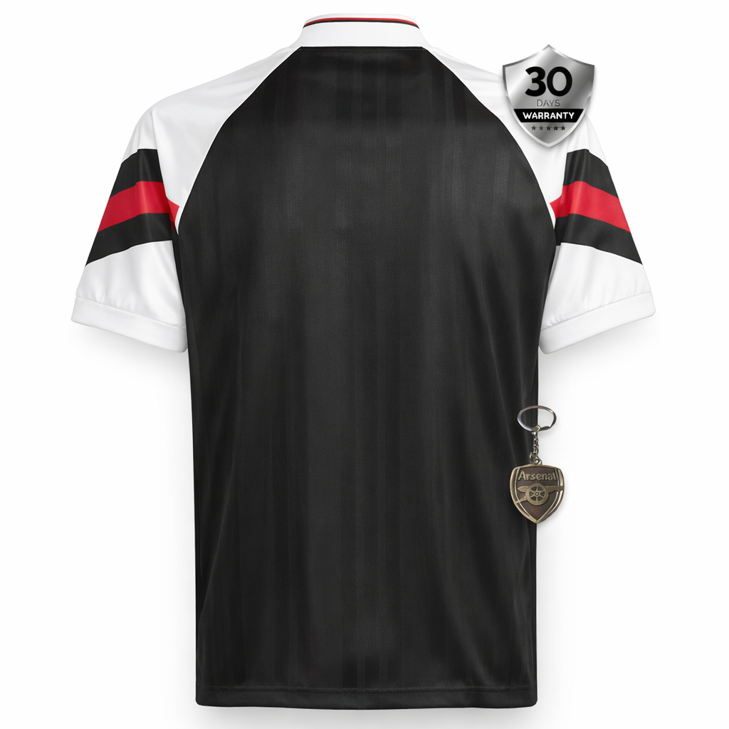 Arsenal Retro Jersey Home Black 1992/94 - Remake