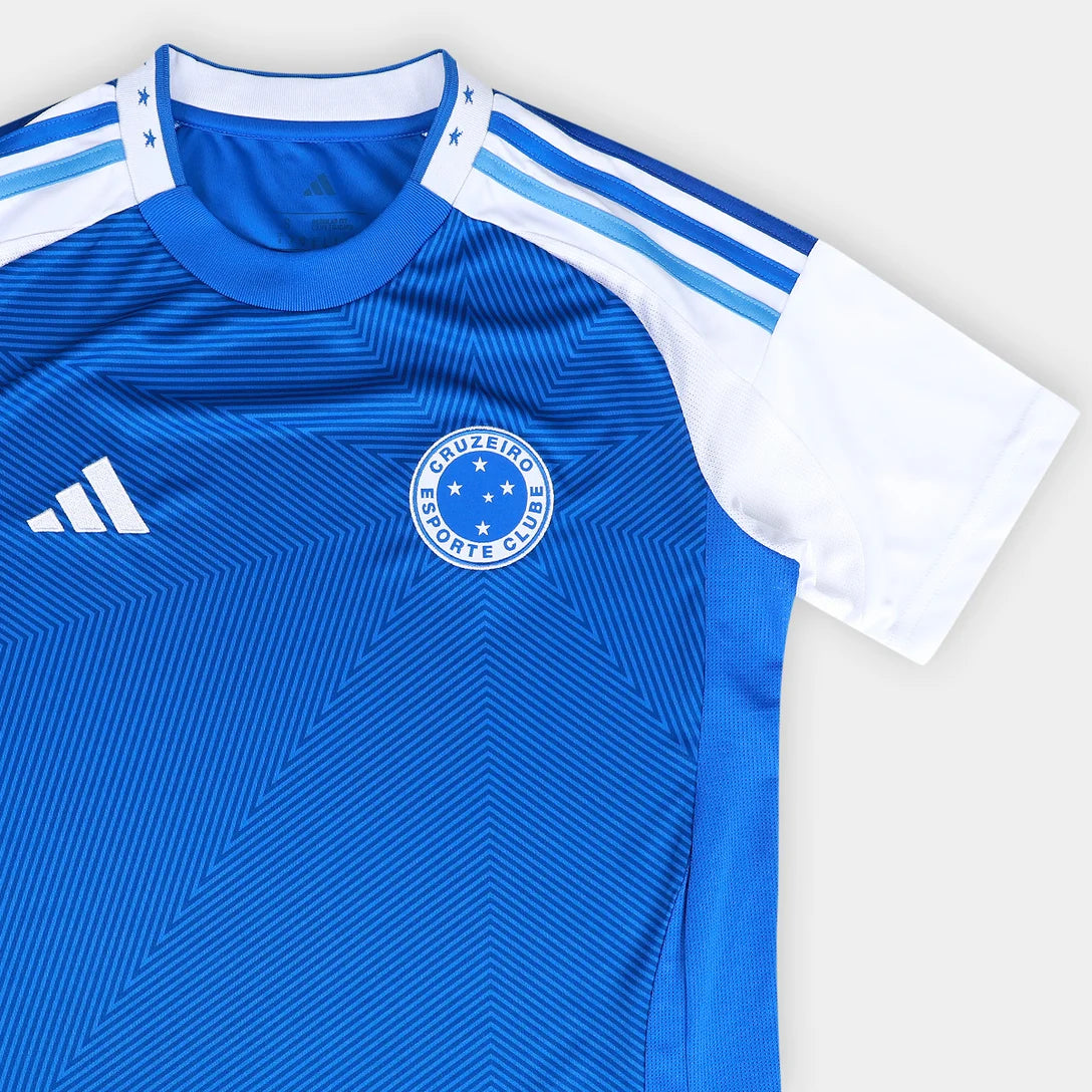 Camisa Cruzeiro I 25/26 Feminina Azul