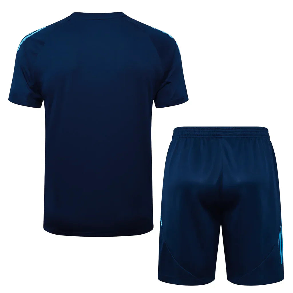 Conjunto Flamengo CRF Treino 25/26 - Azul Escuro