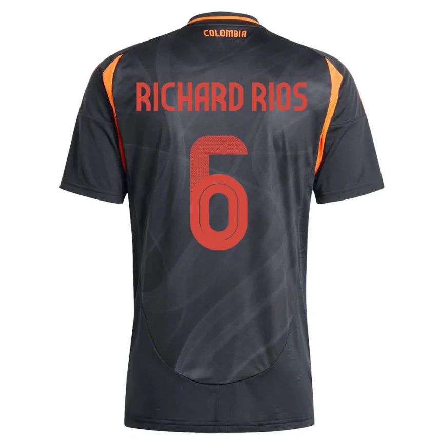 #6 Richard Rios Camiseta visitante de Colombia 2024/2025
