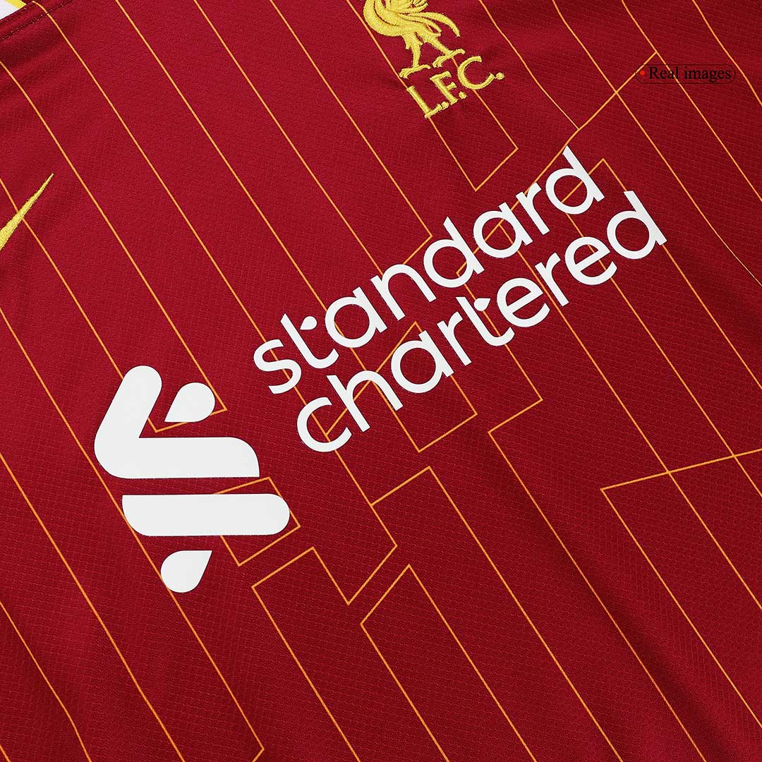 Liverpool Home Jersey 2024/2025 - CHAMPIONS 20 & Gold Trophy