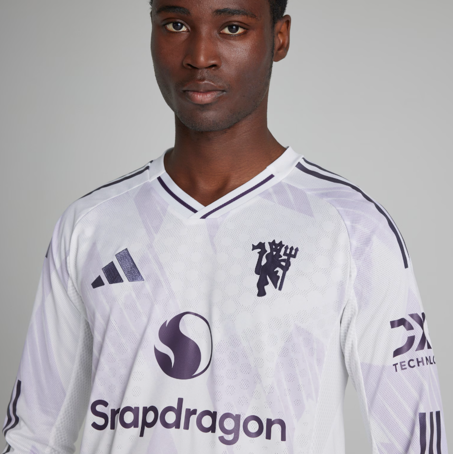 Manchester United Player Away Jersey 2025/26 - Long Sleeve