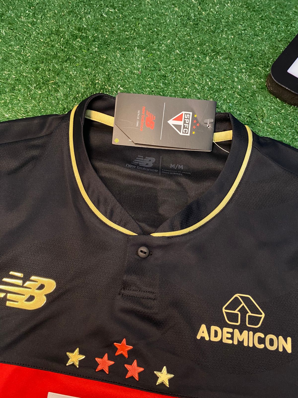 Camisa São Paulo III Preta 25/26 Jogador