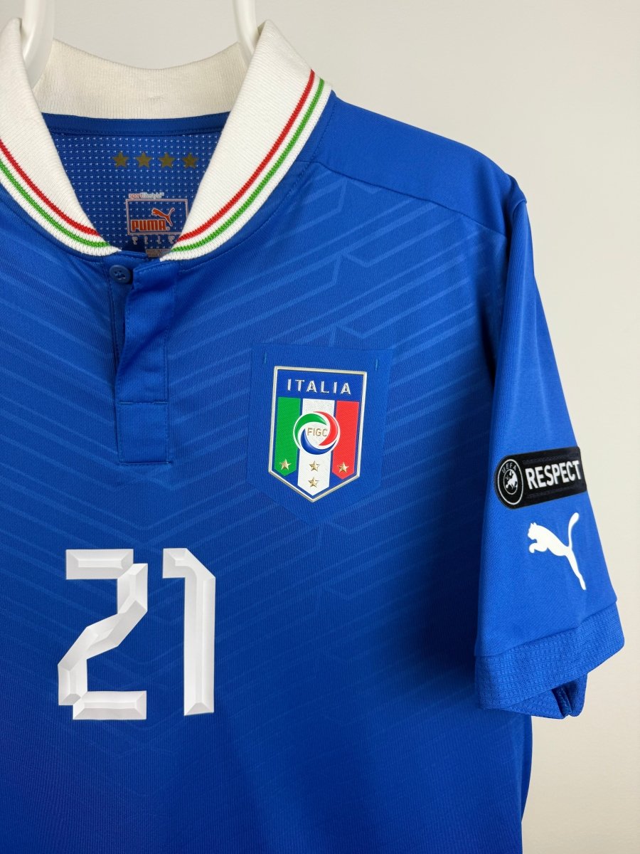 Andrea Pirlo - Italy 2012 home shirt ๐ฎ๐น