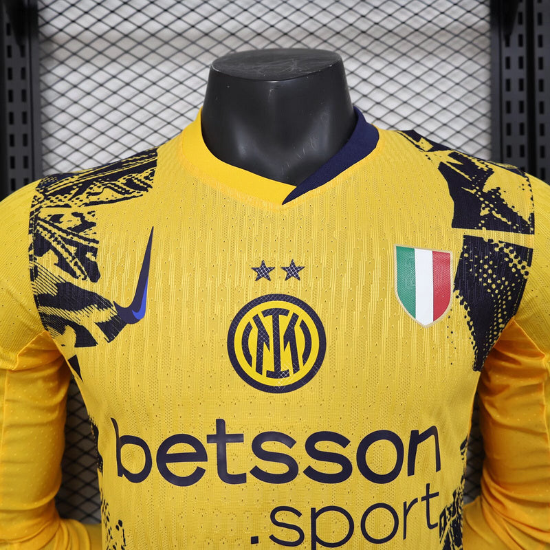 Inter Milan Third 2024/2025 Player Jersey - Long Sleeve