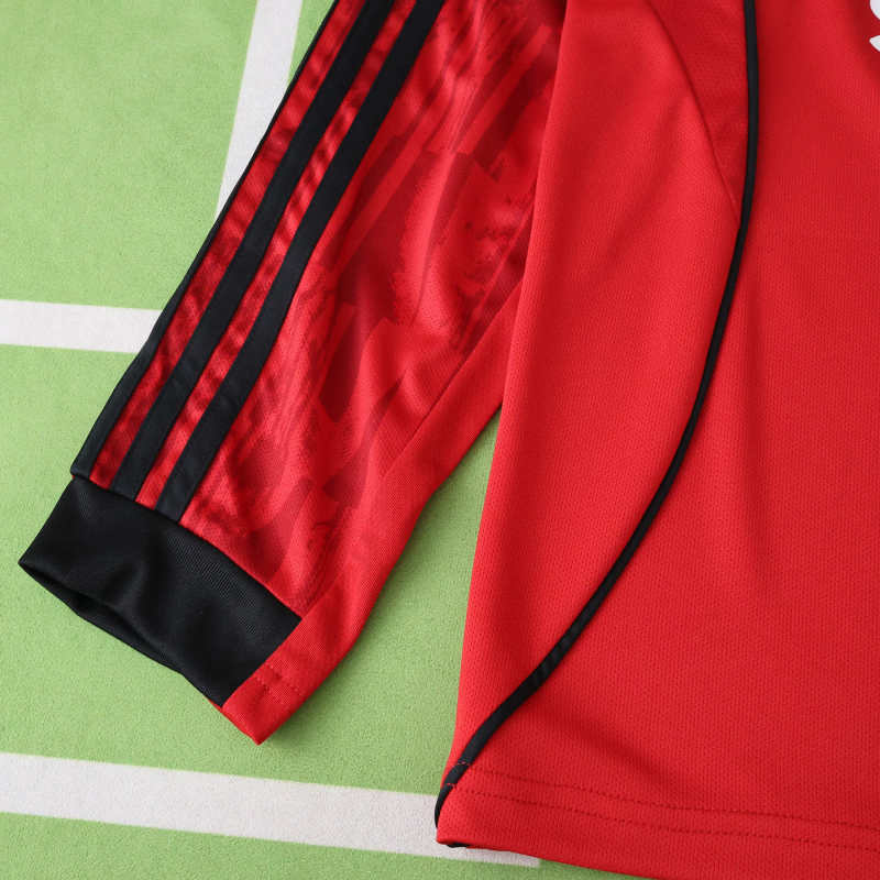 Manchester United Home Jersey 2025/26 - Long Sleeve