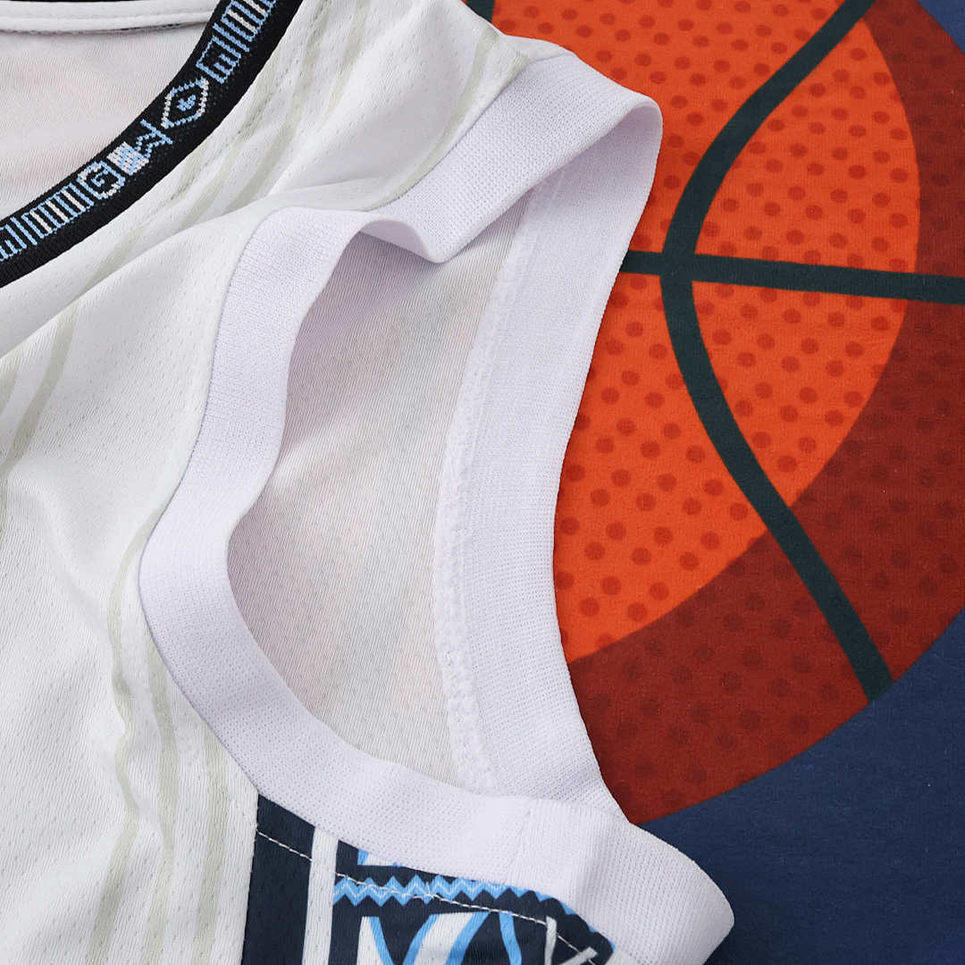 NBA Memphis Grizzlies White 12#MORANT 2025/26