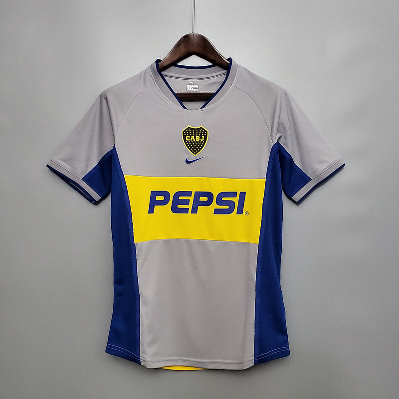 Boca Juniors 2002 Away Jersey - Retro Version