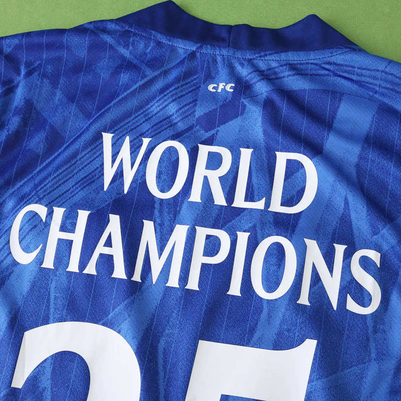 Chelsea Home Jersey 25/26 with World Champions 25 printing