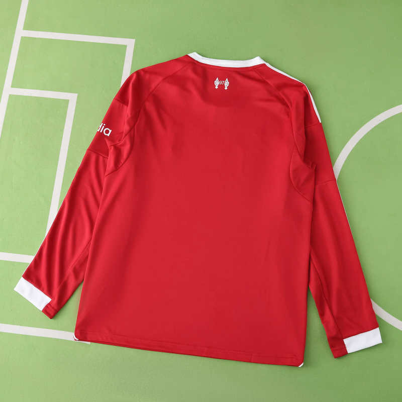 Liverpool Home Jersey 2025/26 - Long Sleeve