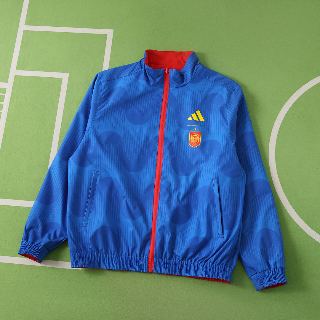 Spain World Cup 2026 Windbreaker Reversible