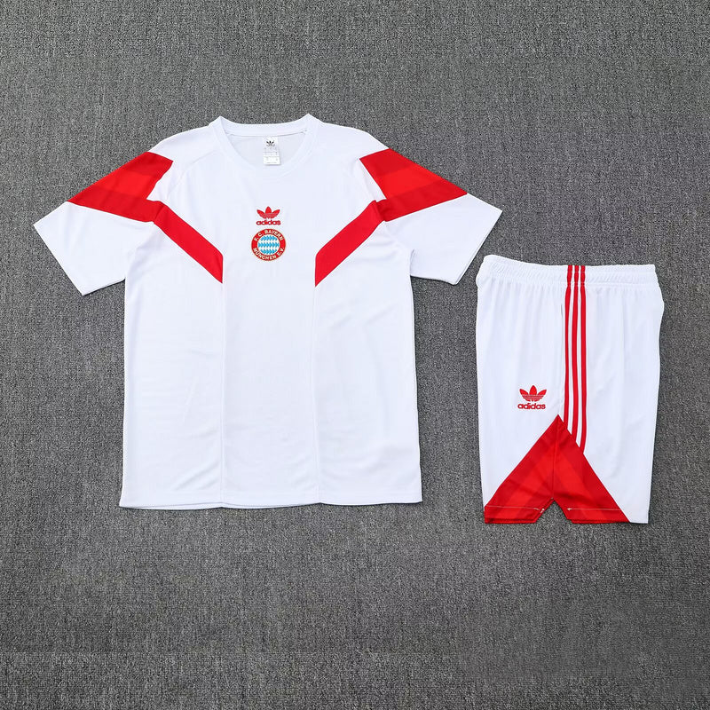 Bayern Munich Kit Training Jersey + Shorts 2025 White