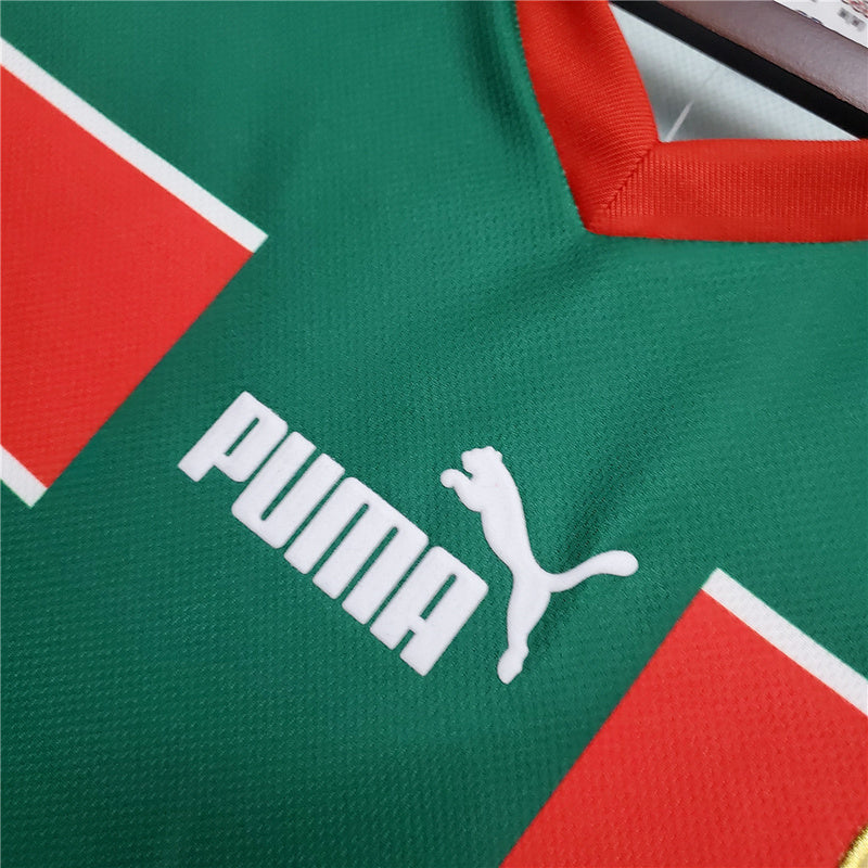 Morocco Away Green Retro Jersey 1998