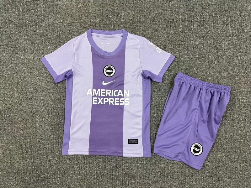 Kids Brighton Away Kit 2025/26