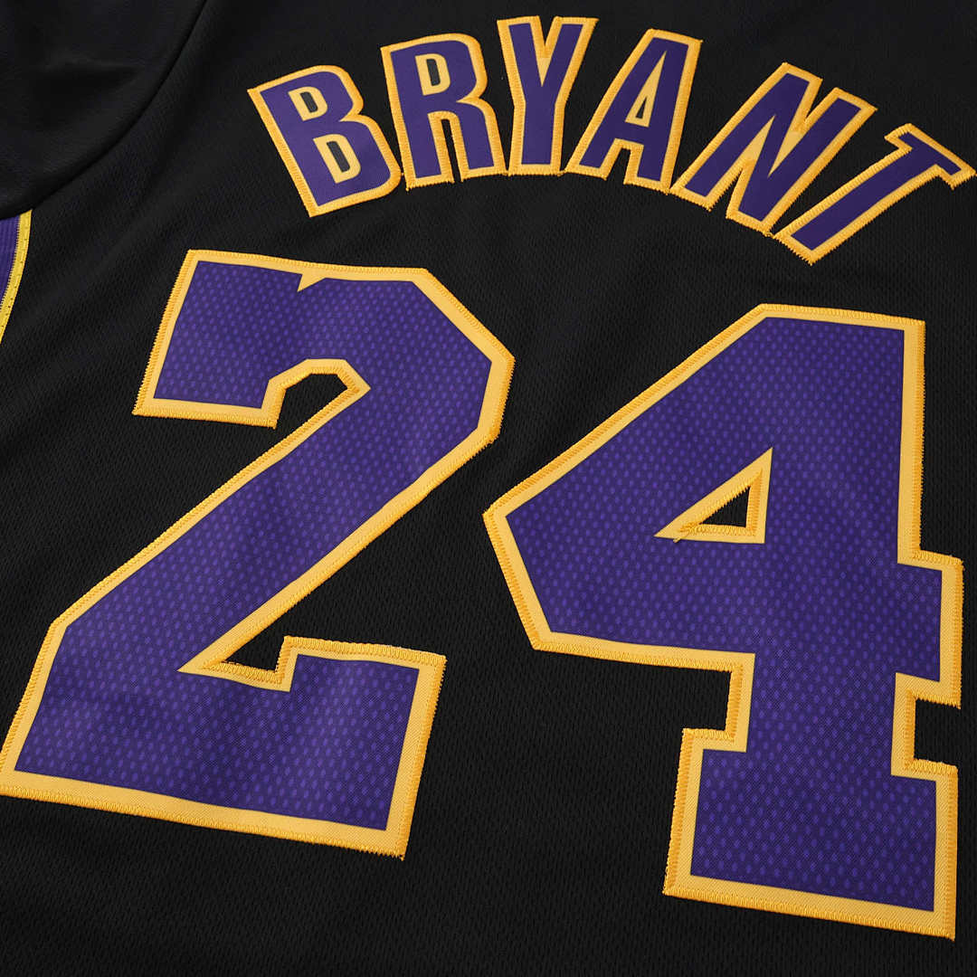 NBA L.A. Lakers black 24#BRYANT T-shirt 2025/26
