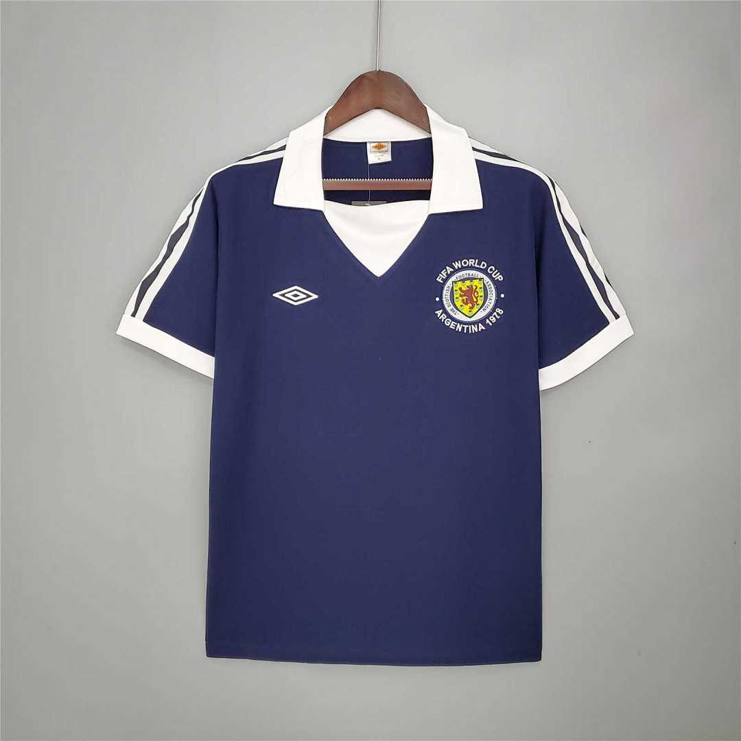 Scotland 1978 Home Jersey - Retro Version