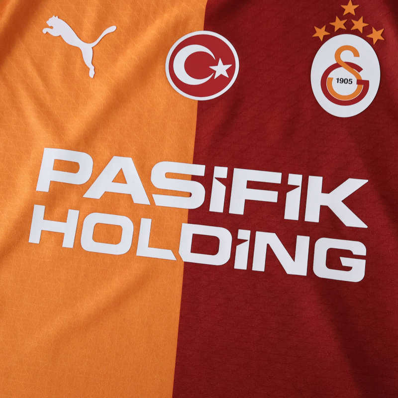 Galatasaray Player Home Jersey 2025/26 - With Sponsors