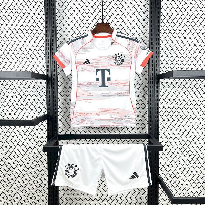 Kids Bayern Munich Jersey Away 2025/26