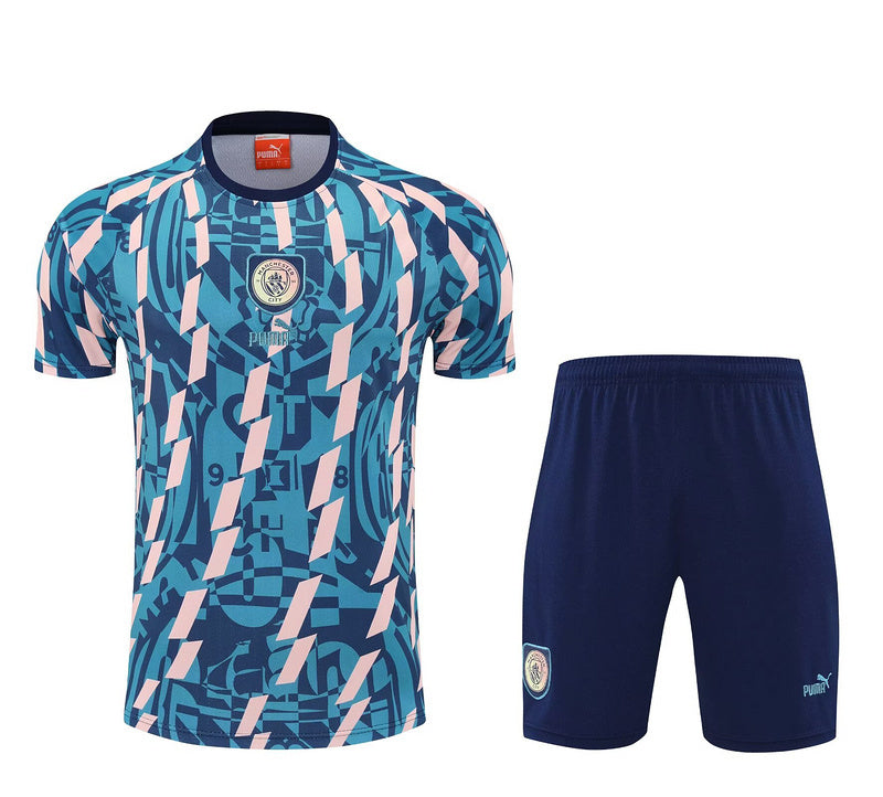 Manchester City Kit Training Jersey + Shorts 25/26 I