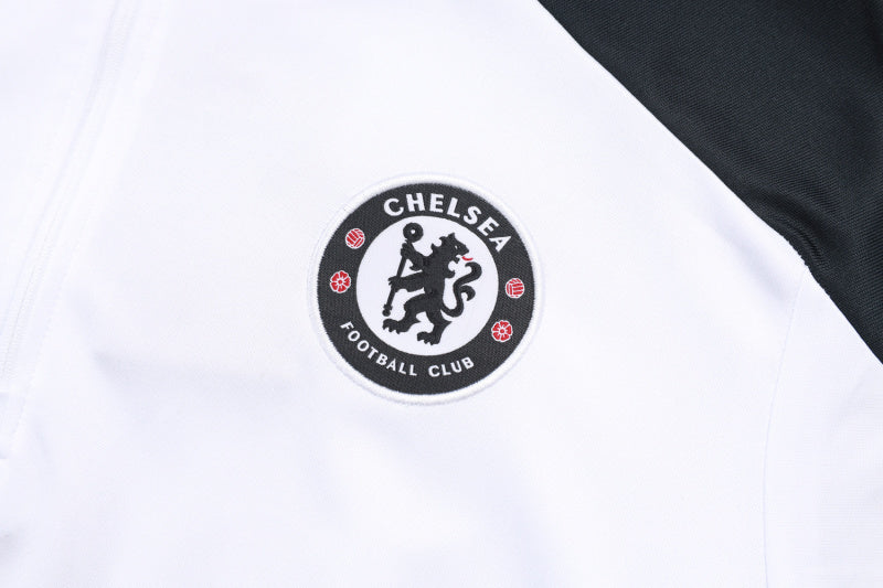 Chelsea Pre-Match White Tracksuit 25/26