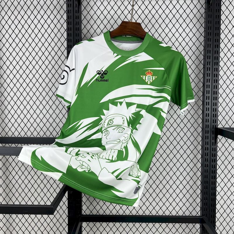 Real Betis 2025/26 Hummel x Limited Edition Naruto Jersey