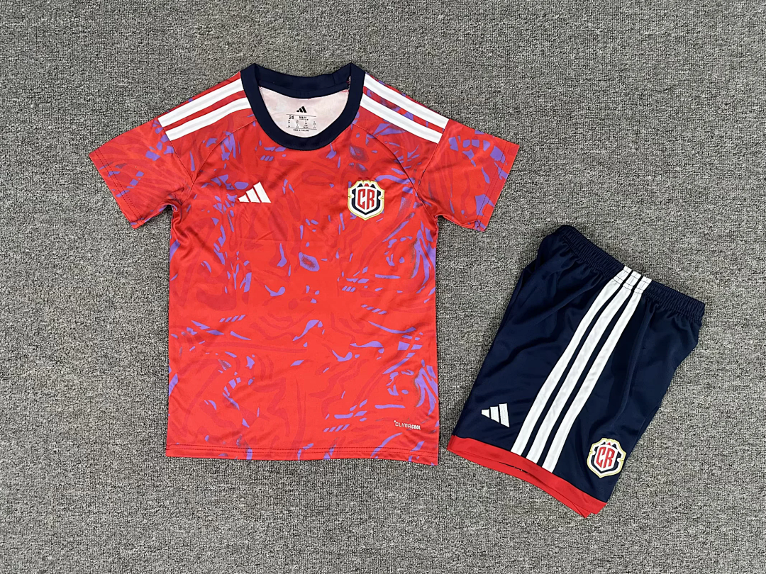 Kit Kids Costa Rica World Cup 2026 Jersey