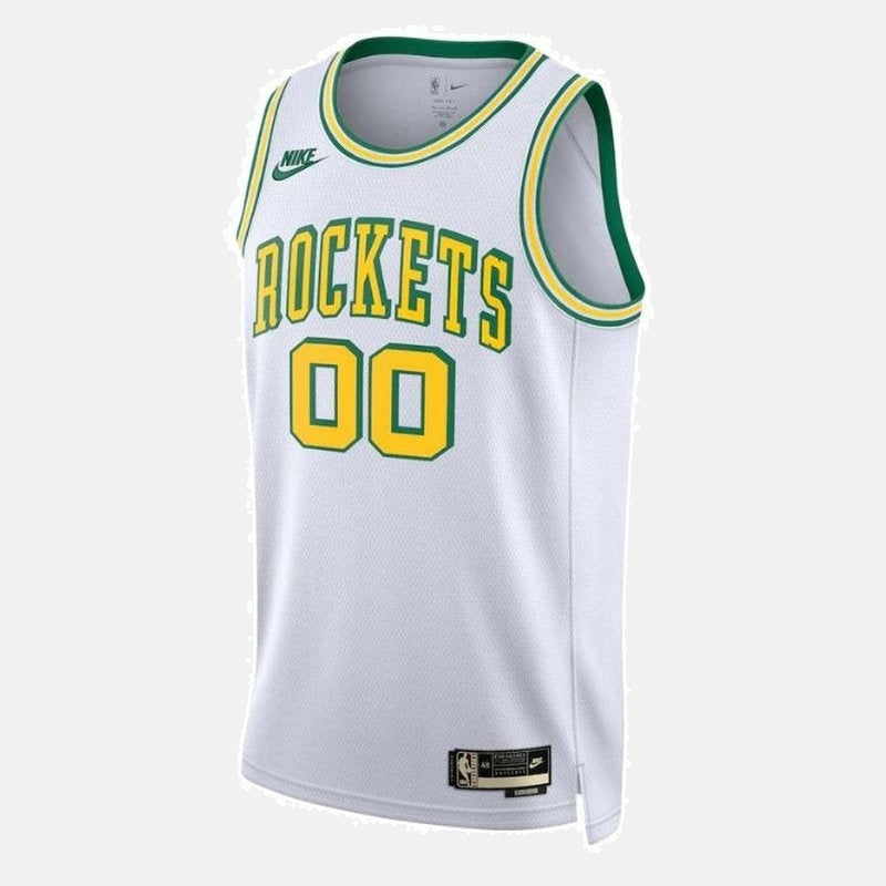 Houston Rockets Unisex 2023 NBA Jersey - Classic Edition - White