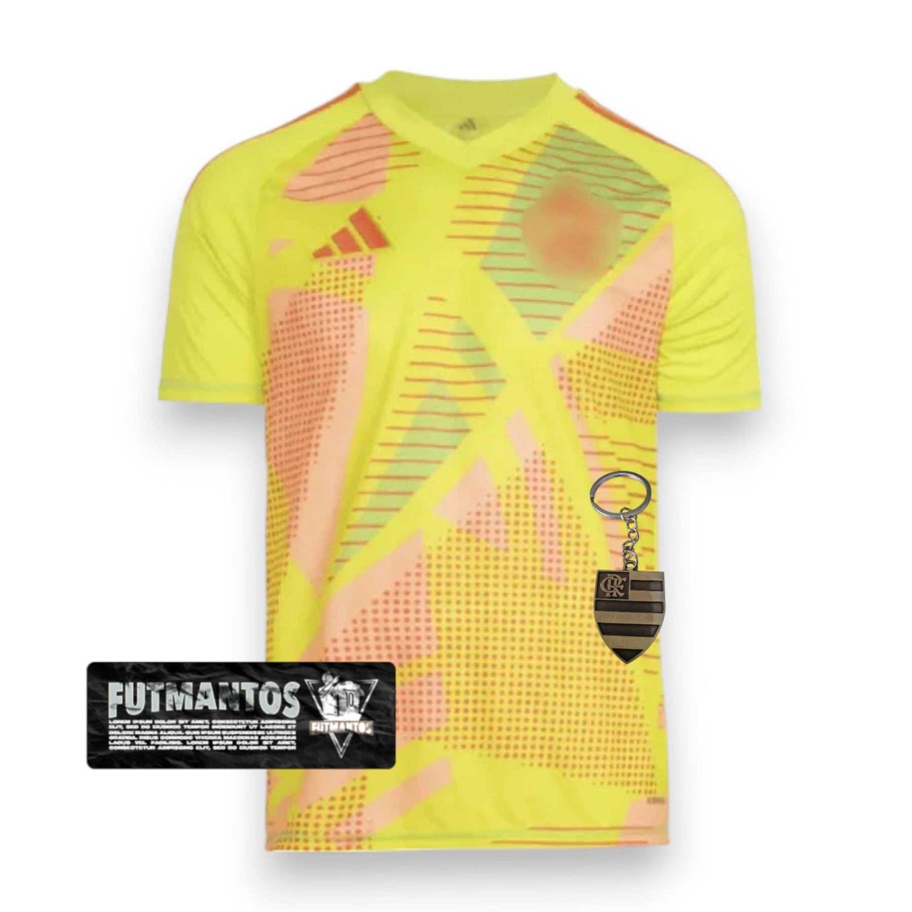 Camisa Flamengo CRF Goleiro 25/26 - Amarela