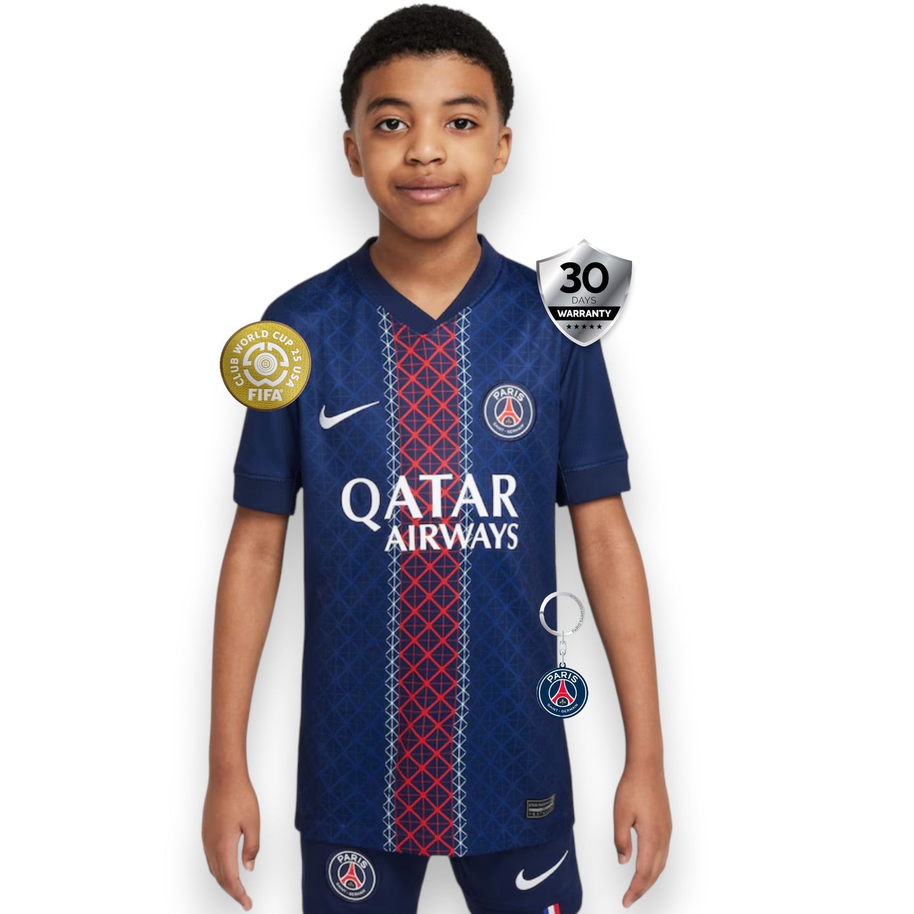 Kids Paris Saint Germain Home Kit 2025/26