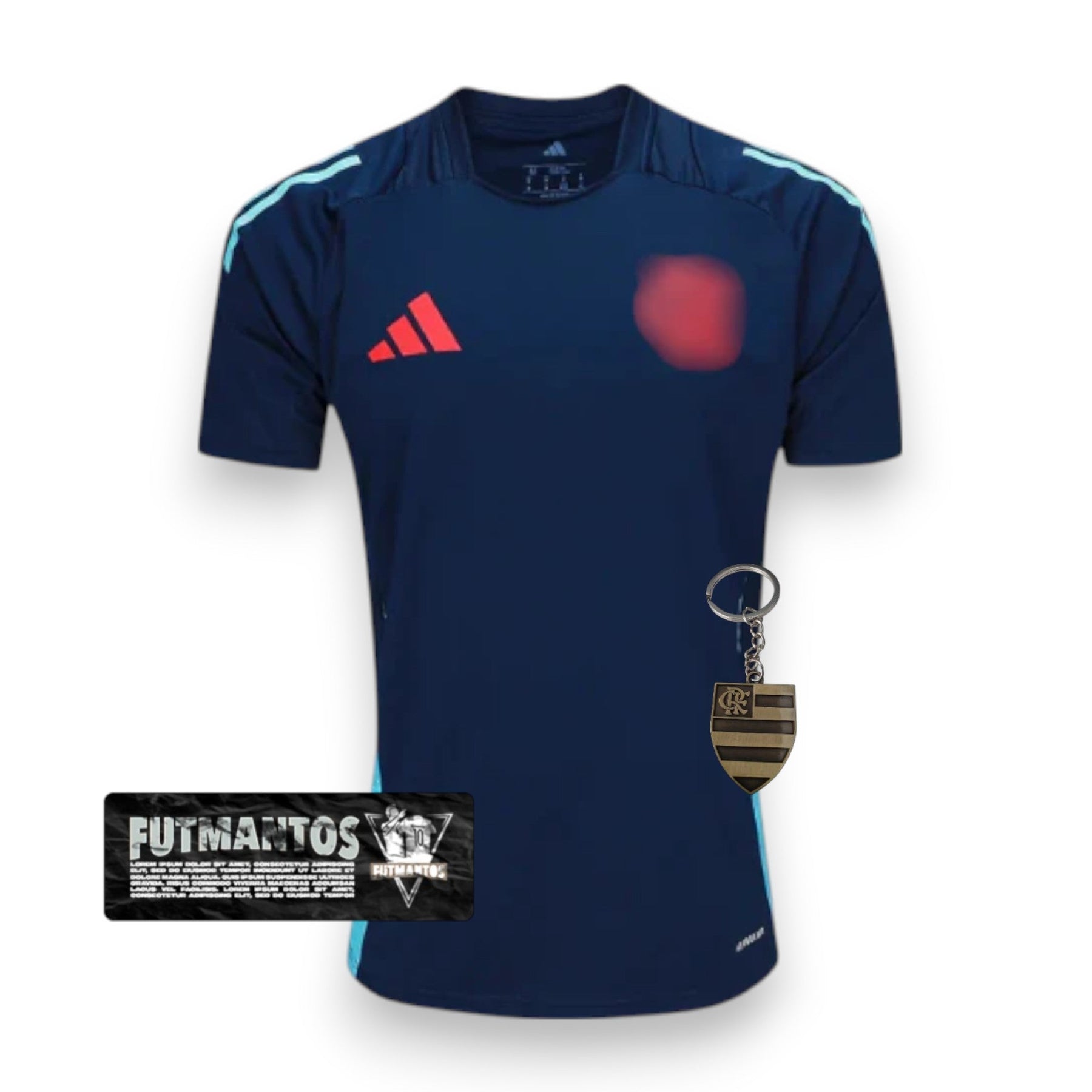 Camisa Flamengo CRF Comissão 25/26 - Azul Escuro