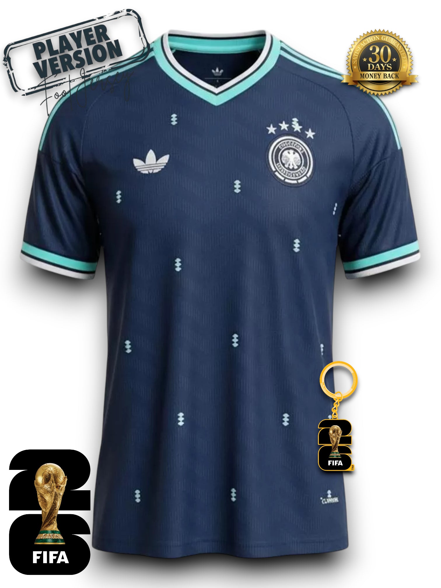 Germany World Cup 2026 Away Jersey - Player Version