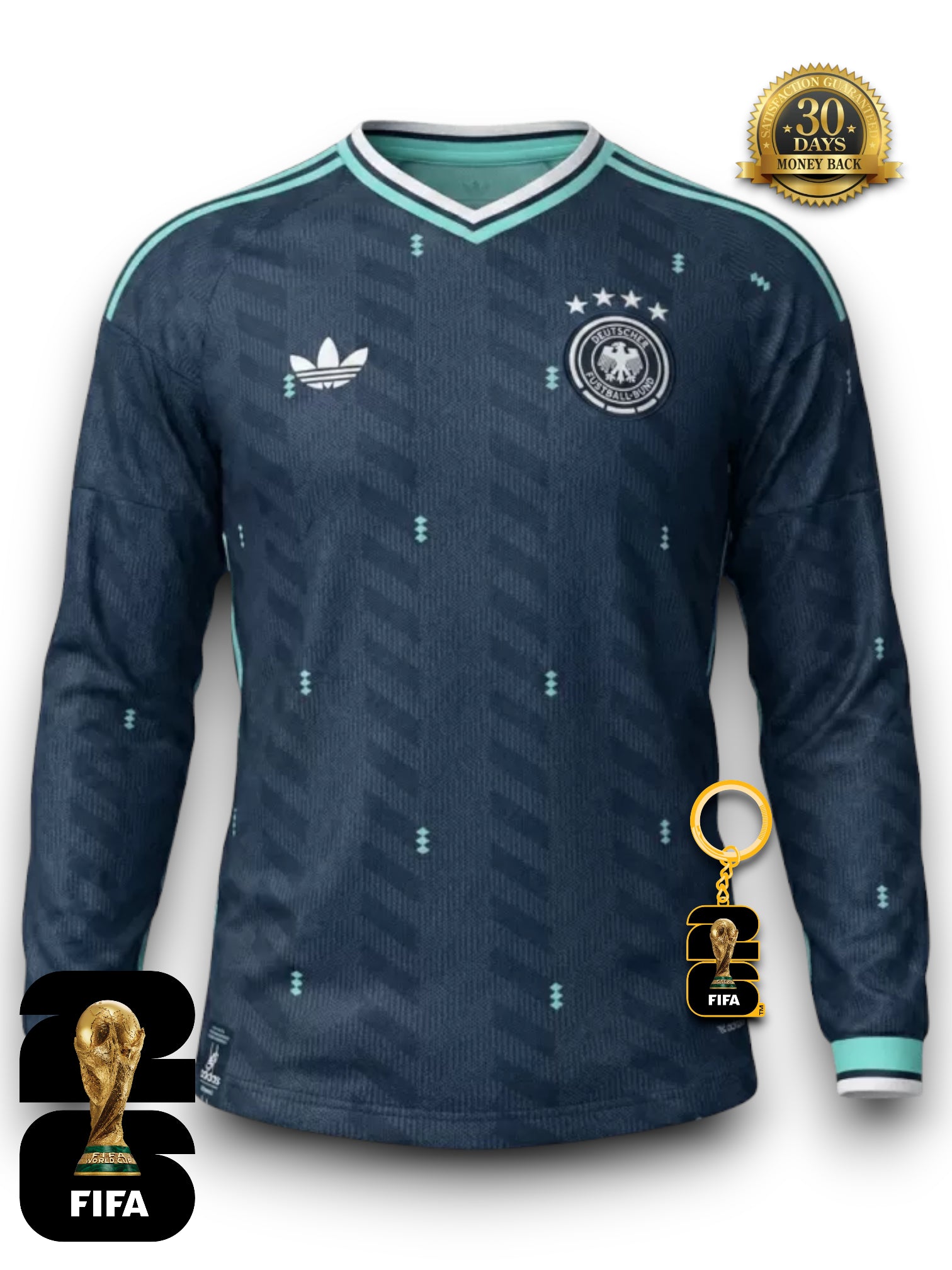 Germany World Cup 2026 Away Jersey - Long Sleeve