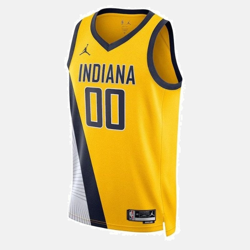 Indiana Pacers Unisex 2023 NBA Jersey - Statement Edition - Yellow