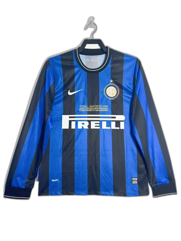 Inter Milan 2010 I Home Jersey - Long Sleeve Retro Version