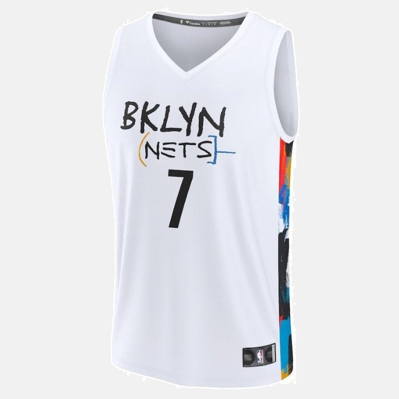 Kevin Durant Brooklyn Nets 2023 Fastbreak NBA Jersey - City Edition - White
