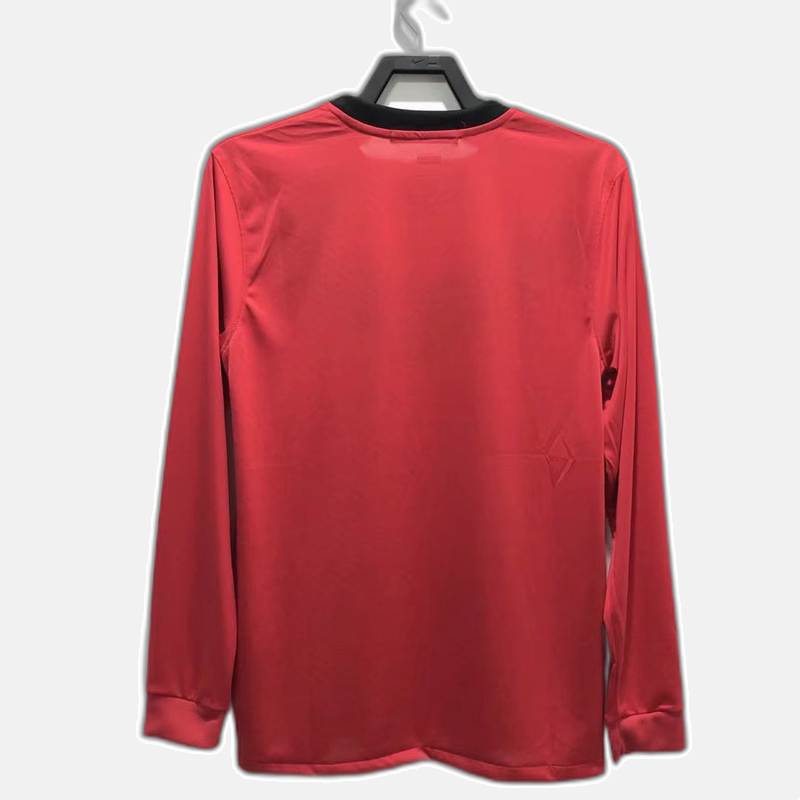 Manchester United 2010 I Home Jersey - Long Sleeve Retro Version