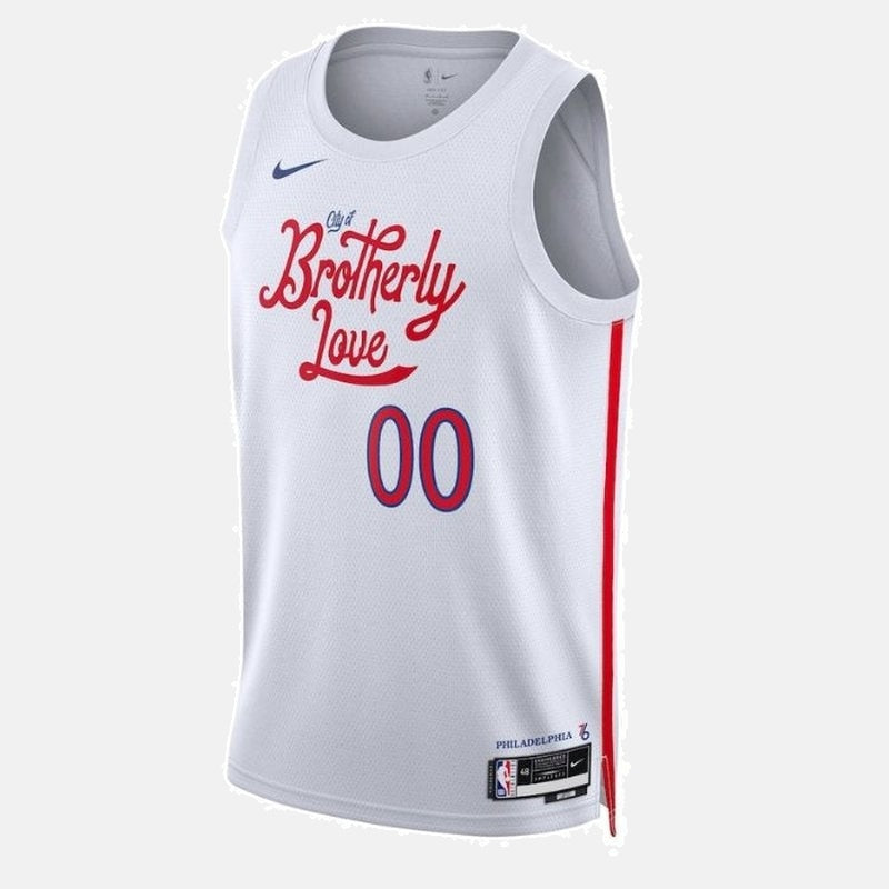 Philadelphia 76ers Unisex 2023 NBA Jersey - City Edition - White