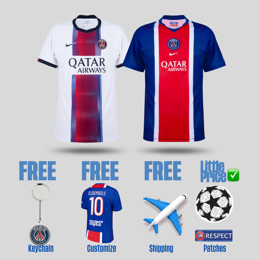 PSG Home and Away Fan 2026/27 Combo