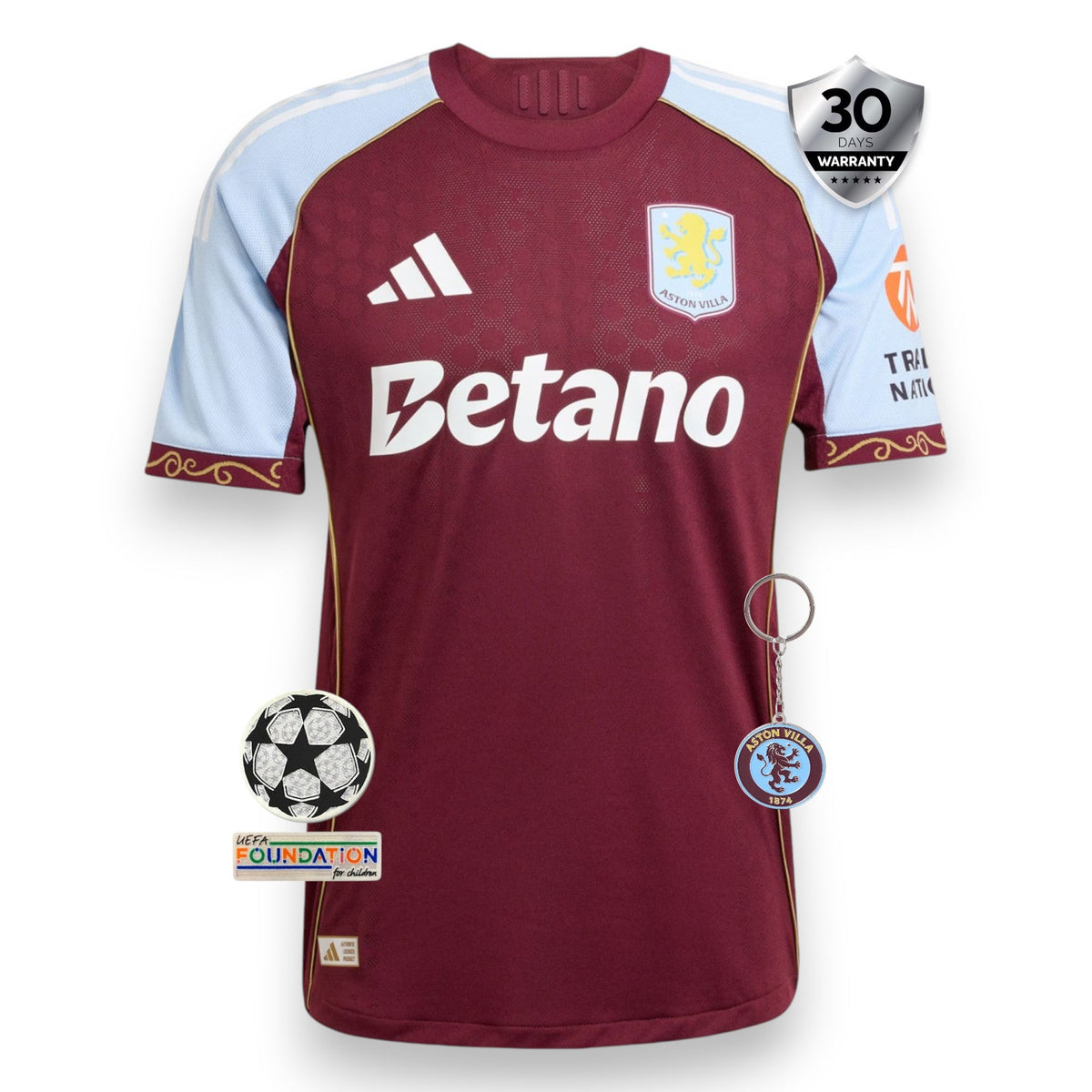 Aston Villa Home Jersey 2025/26