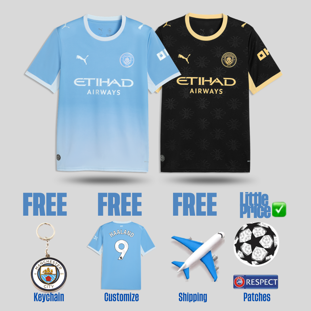 Manchester City Home and Away Fan 2026/27 Combo