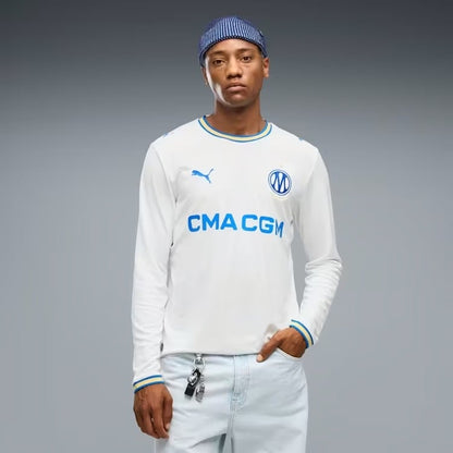 Olympique de Marseille 2026/27 Home Long Sleeve Jersey