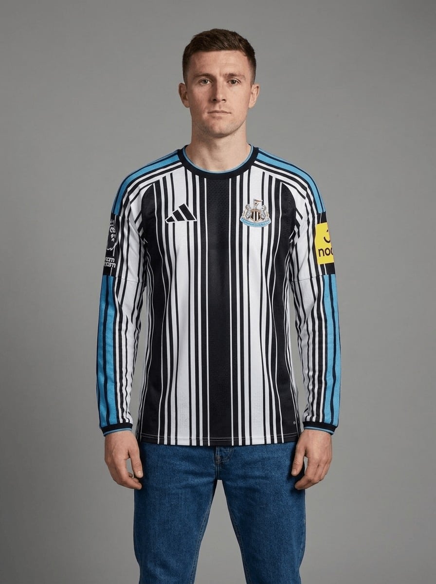 Newcastle United 2026/27 Home Long Sleeve Jersey