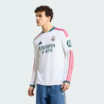 Real Madrid 2026/27 Home Long Sleeve Jersey