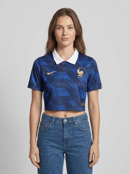 France 2026/27 Home Cropped Jersey